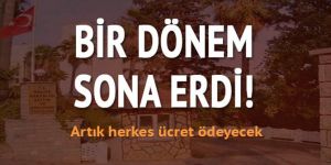 Kamu tesisleri herkese ücretli olacak