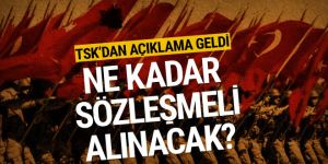 TSK binlerce sözleşmeli erbaş alacak