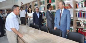 Erzurum cezaevine Kütüphane ve Bayan Kuaförü Hizmete Açıldı