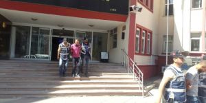 Erzurum'da o hırsızlar yakalandı