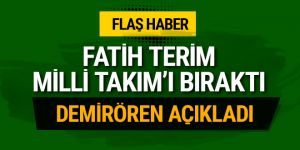 Fatih Terim istifa etti!