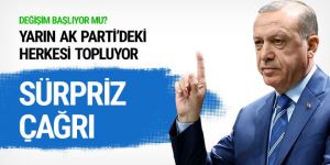 Erdoğan'dan kabineye ve AK Partililere flaş toplantı çağrısı