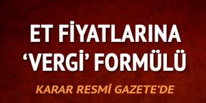 Et ve Süt Kurumu'na vergisiz et ithalatı kontenjanı