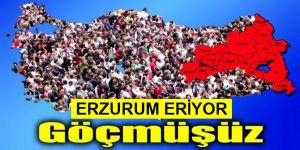 Erzurum erimeye devam ediyor!