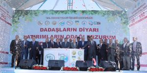 Erzurum’da 38 tesisin temeli atıldı