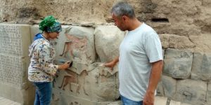 Koruma Altına Alınan Haldi Tapınığında Onarım Çalışmaları Başladı