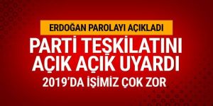 Erdoğan, Partisinin Danışma Toplantısında Teşkilatlara Yoklama Yaptı