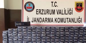 Erzurum'da 5 Bin 180 Paket Kaçak Sigara Ele Geçirildi
