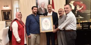 Dadaşlardan Başkan Akgül'e Ziyaret