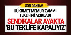 Memur zammı hükümet teklifi yüzde kaç