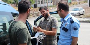 Erzurum'da İzinsiz drone uçuran şahıs gözaltına alındı