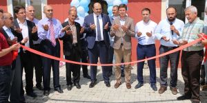 Özbek köy konağı ve taziye evi açıldı