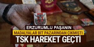TSK bit pazarından çıkan madalyalar için harekete geçti