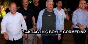 Yıldırım ve bakanlarından sportif poz
