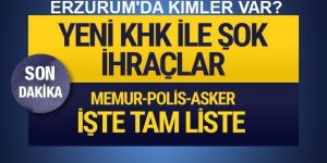 İhraç Edilenler ile Göreve İade Edilenlerin Tam Listesi