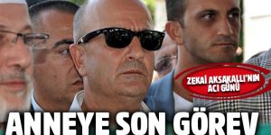 Aksakallı paşa annesini uğurladı