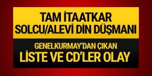 Genelkurmay'da bulunan liste, notlar ve CD'lerden çıkanlara bakın!