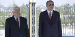 Resmi törenle karşıladı! Abbas'tan selam jesti