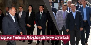 Başbakan Yardımcısı Akdağ, hemşehrileriyle bayramlaştı