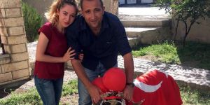 Erzurum'da Süslenen koçlar gelinlere gitti