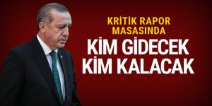 Kritik rapor Erdoğan'ın masasında