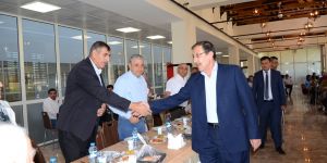 Başkan Bulutlar, belediye personeliyle bayramlaştı