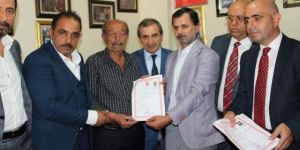 Erzurum'da üç şehit ailesine ev!