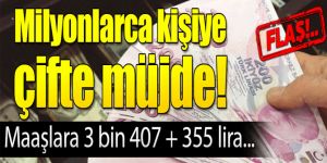 Milyonlarca emekliye çifte müjde!