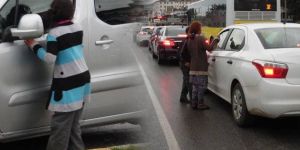 Erzurum'u çocuk dilenciler sardı