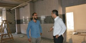 Aşkale Kaymakam’dan okul denetimi