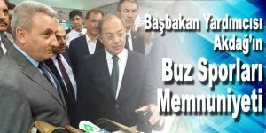 Başbakan Yardımcısı Akdağ’ın buz sporları memnuniyeti