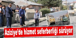 Aziziye’de hizmet seferberliği sürüyor
