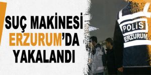 Çeşitli suçlardan aranan şahıs Erzurum’da yakalandı