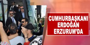 Cumhurbaşkanı Erdoğan Erzurum’da
