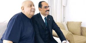 Kalın'dan, Arif Sağ'a vefa