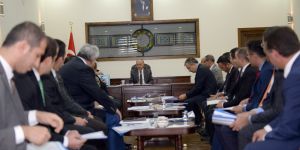Kaymakamlar toplantısı yapıldı