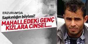 Genç Kıza Cinsel Organını Gösteriyordu!