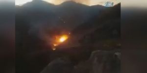 Şehit ve yaralı askerlerin failleri teröristler vadide kıstırıldı