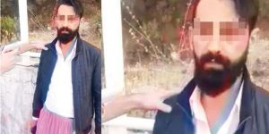Mafya, adamını pembe etek giydirerek cezalandırdı,
