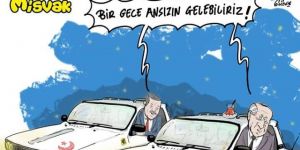 Tepki çeken Erdoğan karikatürü