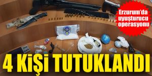 Erzurum ve Van'da Uyuşturucu Operasyonu