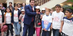 Bursa Valisi Küçük'ün Erzurumlu Konukları