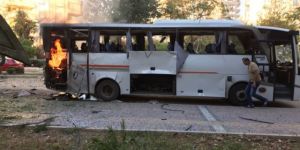 Mersin'de polis aracına bombalı saldırı
