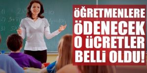 Öğretmenlere yapılacak sosyal yardım miktarları belirlendi