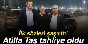Sanatçı Atilla Taş tahliye oldu