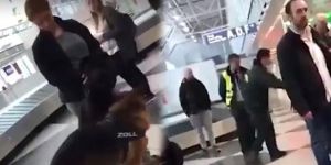 Almanya'dan gelen yolculara misilleme