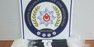 Erzurum’da 633,65 gr metamfetamin ele geçirildi