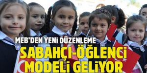 MEB'den yeni düzenleme: Sabahçı-öğlenci modeli geliyor