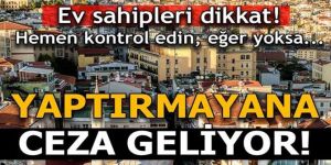 Deprem sigortası yaptırmayana ceza geliyor