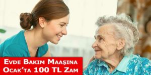 Yaşlılık ve bakım maaşına 100 lira zam